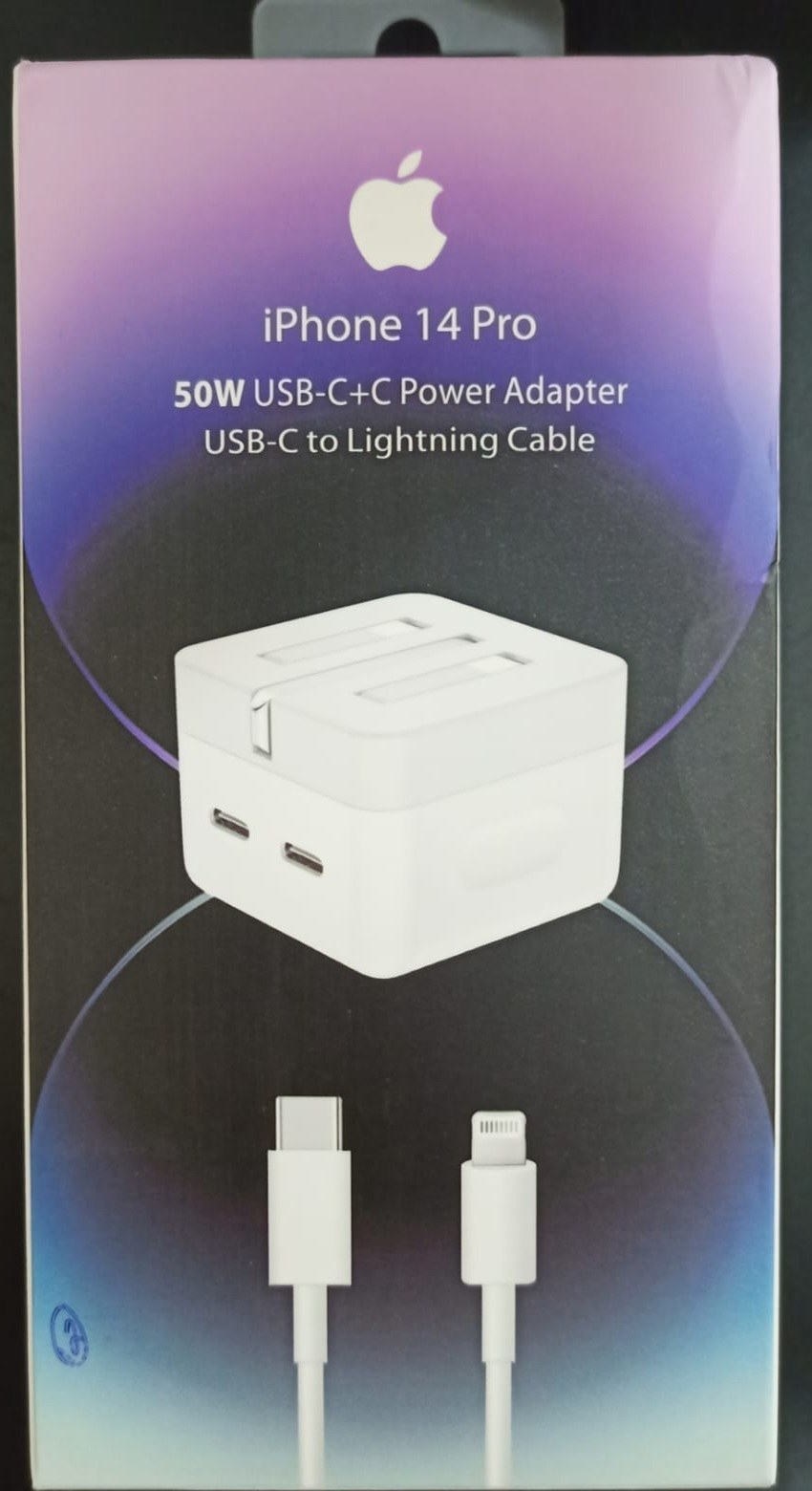 شارژر اورجینال برند iphone مدل 50w