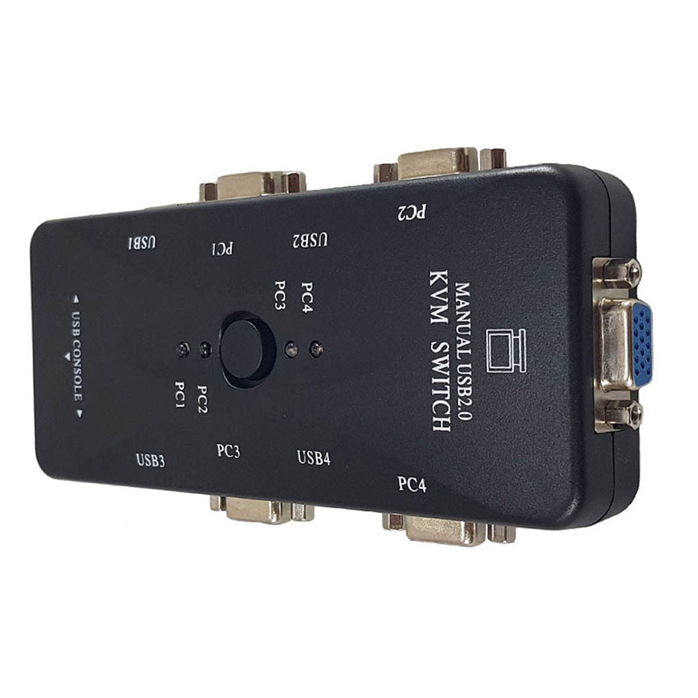 سوئیچ kvm برند p-net مدل 4uk