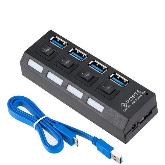 هاب 4 پورت USB3 برند KAISER مدل KH-18