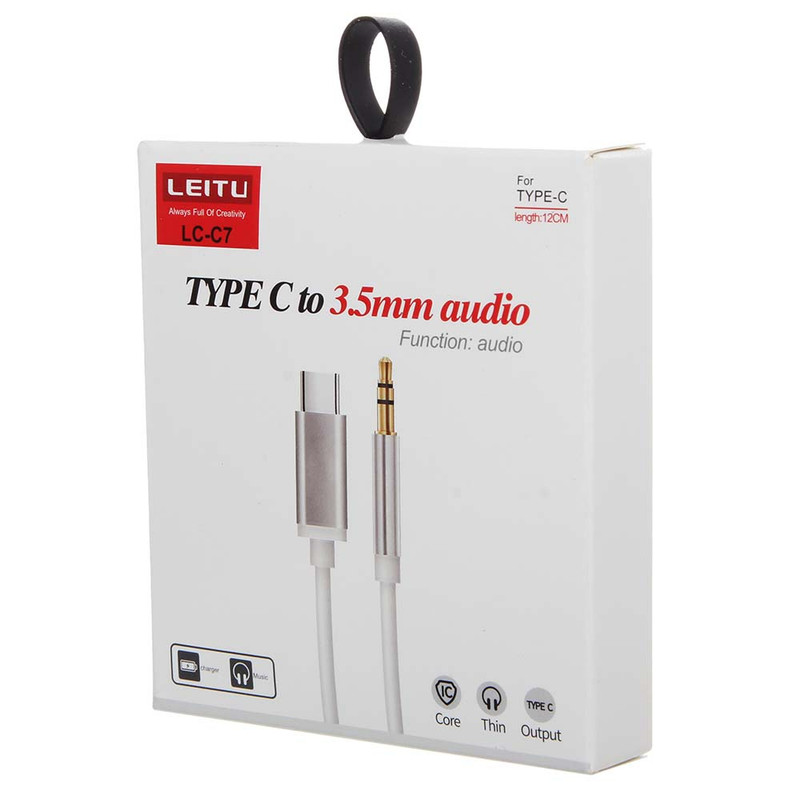 جک AUX TYPE.C برند LEITU مدل LCC-7